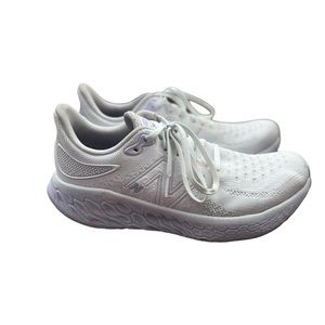 New Balance Womens Fresh Foam 1080v12 Running Shoe White Size 10.5